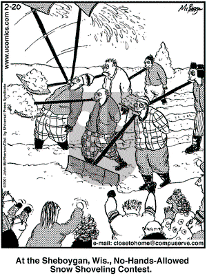 Close to Home on Tuesday February 20, 2001 Comic Strip