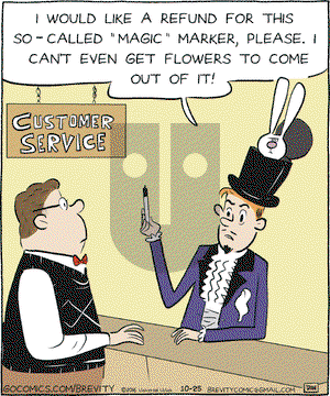 Brevity on Tuesday October 25, 2016 Comic Strip