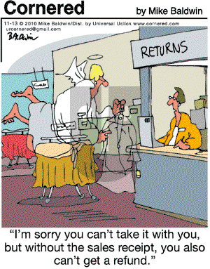 Cornered - Saturday November 13, 2010 Comic Strip