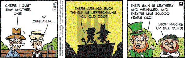 La Cucaracha - Saturday March 14, 2020 Comic Strip