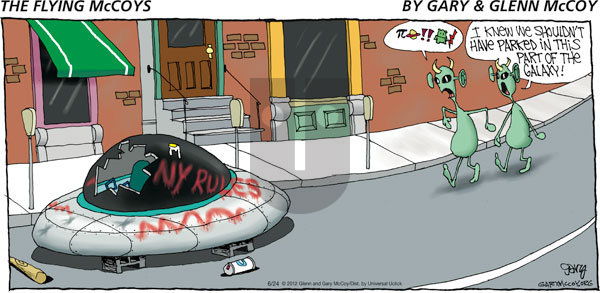 The Flying McCoys on Sunday June 24, 2012 Comic Strip