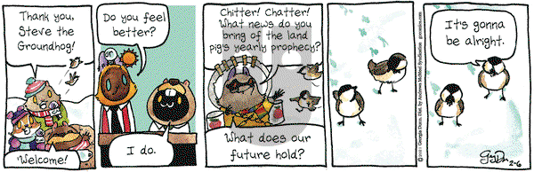 Breaking Cat News on Saturday February 6, 2021 Comic Strip