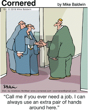 Cornered on Monday October 1, 2018 Comic Strip