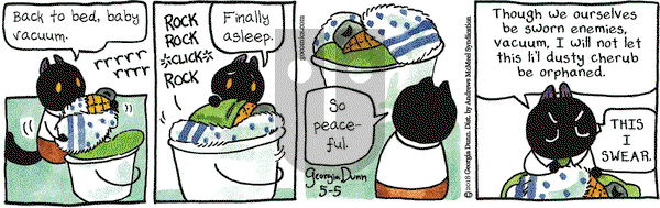 Breaking Cat News on Saturday May 5, 2018 Comic Strip