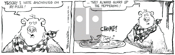 The Grizzwells on Tuesday November 5, 1996 Comic Strip