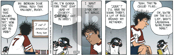 Get Fuzzy on Wednesday July 1, 2009 Comic Strip