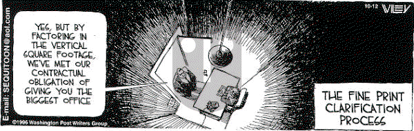 Non Sequitur on Saturday October 12, 1996 Comic Strip