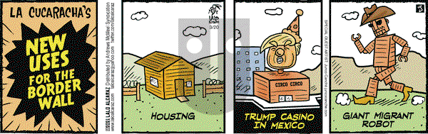 La Cucaracha on Saturday March 20, 2021 Comic Strip