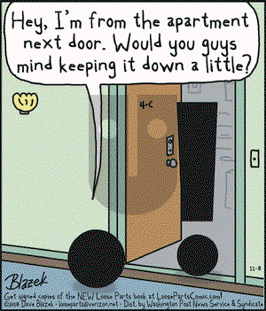 Loose Parts - Thursday November 8, 2018 Comic Strip