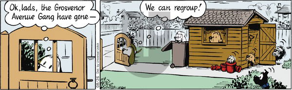 Fred Basset on Sunday August 26, 2012 Comic Strip