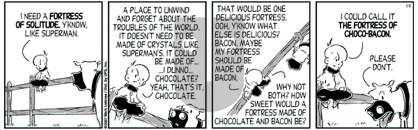 Cow and Boy Classics on Thursday March 8, 2007 Comic Strip