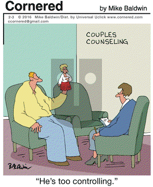 Cornered on Wednesday February 3, 2016 Comic Strip