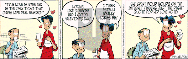 Baldo on Thursday February 15, 2018 Comic Strip
