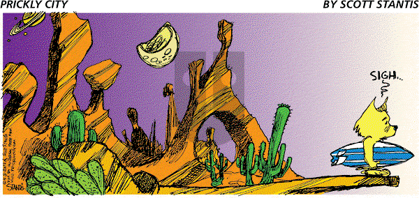 Prickly City on Sunday April 8, 2007 Comic Strip