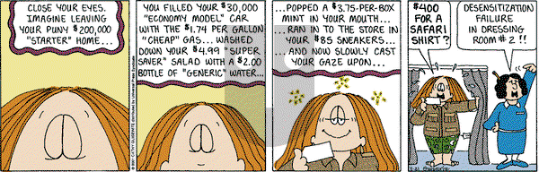 Cathy Classics on Wednesday March 21, 2001 Comic Strip