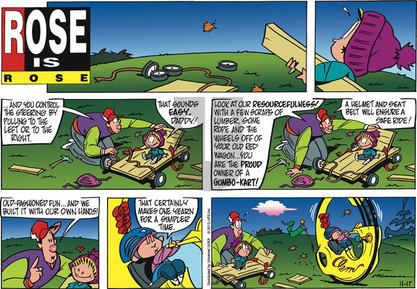 Rose is Rose on Sunday November 17, 2013 Comic Strip