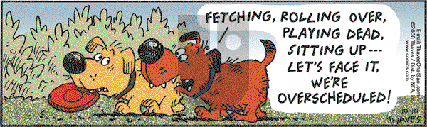 Frank and Ernest on Friday October 10, 2008 Comic Strip