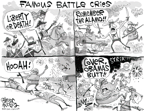 Glenn McCoy on Wednesday September 4, 2013 Comic Strip