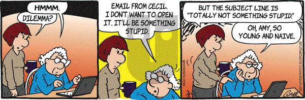 Lola on Tuesday March 5, 2019 Comic Strip