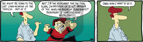 The Buckets on Saturday October 1, 2016 Comic Strip