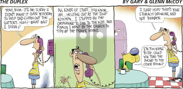 The Duplex on Sunday May 28, 2017 Comic Strip
