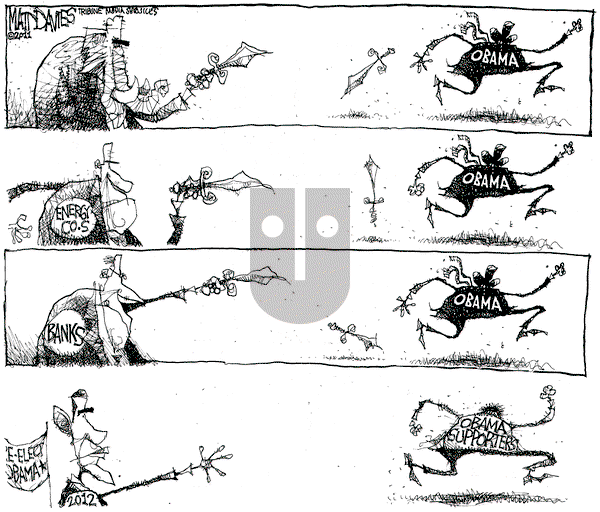 Matt Davies on Wednesday September 7, 2011 Comic Strip