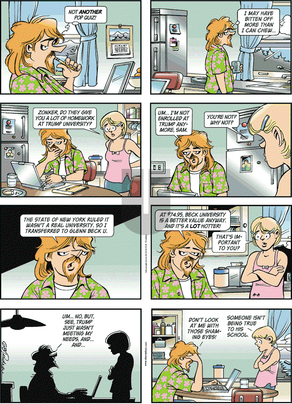 Doonesbury - Sunday August 8, 2010 Comic Strip