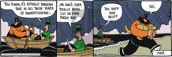 Overboard on Monday May 9, 2016 Comic Strip