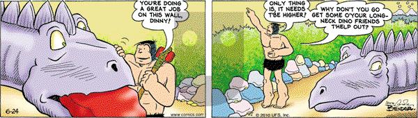 Alley Oop on Thursday June 24, 2010 Comic Strip