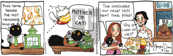 Breaking Cat News on Saturday September 30, 2017 Comic Strip