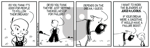 Cow and Boy Classics on Wednesday October 10, 2007 Comic Strip