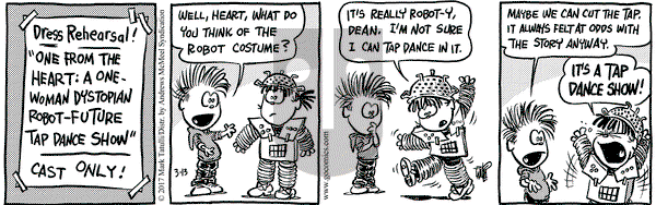 Heart of the City on Monday March 13, 2017 Comic Strip