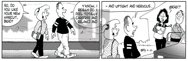 Luann on Friday October 25, 1996 Comic Strip