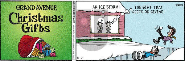 Grand Avenue on Tuesday December 12, 2017 Comic Strip