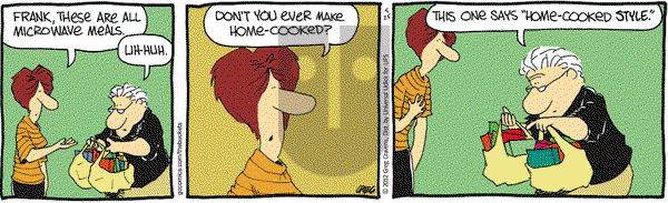 The Buckets on Tuesday September 25, 2012 Comic Strip