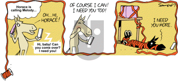 Dark Side of the Horse on Wednesday December 5, 2012 Comic Strip