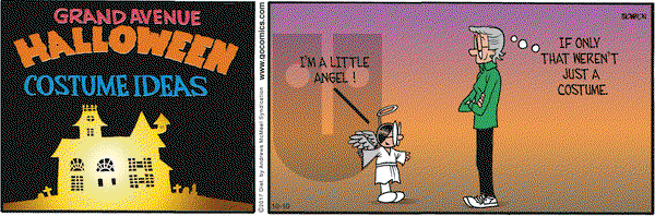 Grand Avenue on Saturday October 10, 2020 Comic Strip