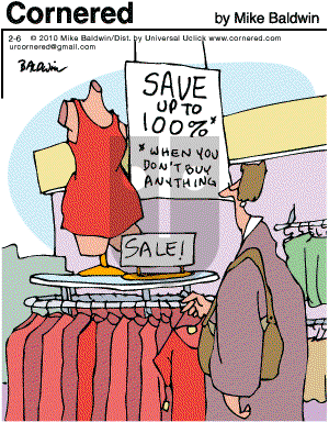 Cornered - Saturday February 6, 2010 Comic Strip