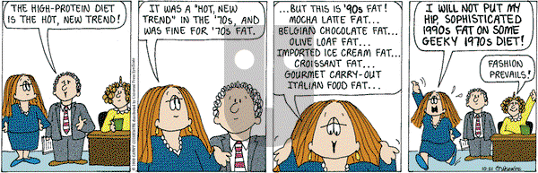Cathy Classics on Thursday October 21, 2010 Comic Strip