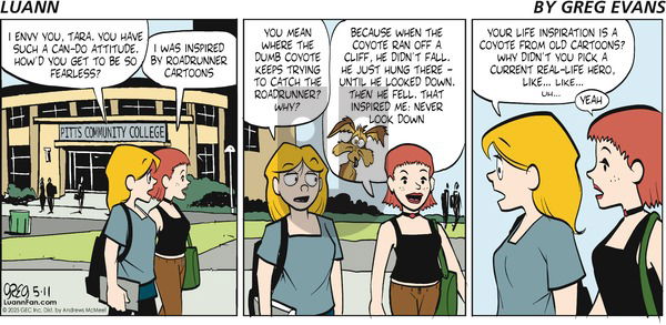 Luann on Sunday May 11, 2025 Comic Strip