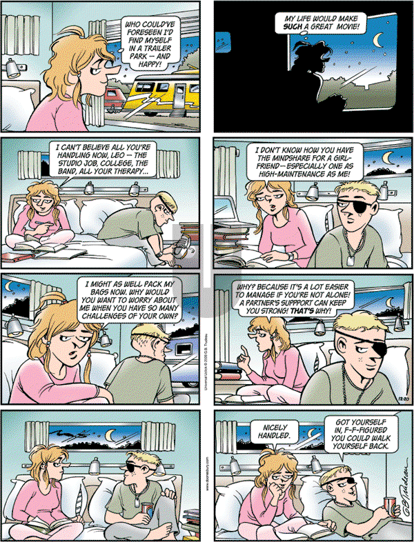Doonesbury - Sunday December 20, 2009 Comic Strip