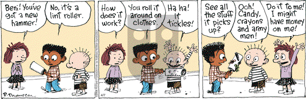 Cul de Sac on Saturday April 7, 2018 Comic Strip