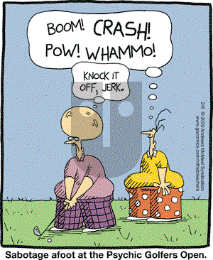 In the Bleachers on Saturday February 8, 2020 Comic Strip