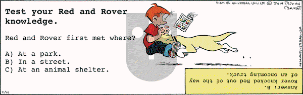 Red and Rover on Monday February 10, 2014 Comic Strip