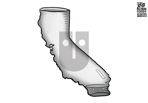Lalo Alcaraz on Wednesday April 8, 2015 Comic Strip
