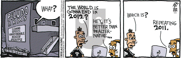 La Cucaracha on Wednesday January 4, 2012 Comic Strip