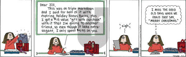 Cathy Classics on Friday December 11, 2009 Comic Strip