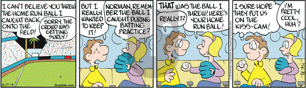 Drabble on Saturday August 23, 2014 Comic Strip