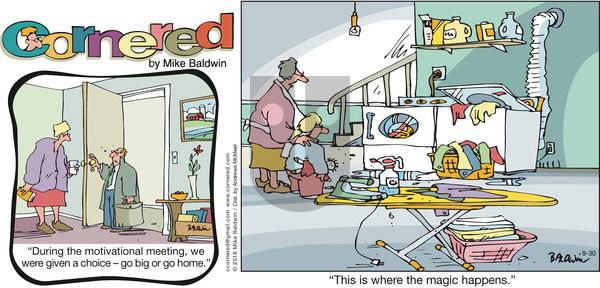 Cornered on Sunday September 30, 2018 Comic Strip