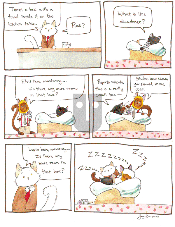 Breaking Cat News on Thursday September 15, 2016 Comic Strip